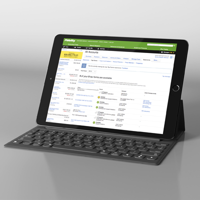 Fidelity.com tax forms